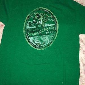 Vintage Green South of the Border Tee Shirt
